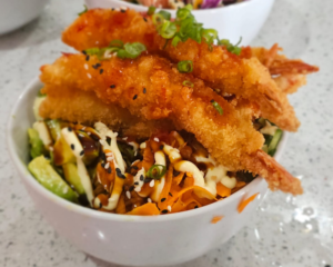 Prawn Poke Bowl